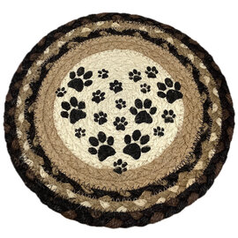 Capitol Importing Co Swatch - Heart Paw 10" Round