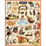 Cavallini Papers/co Inc Puzzle - Vintage Cats