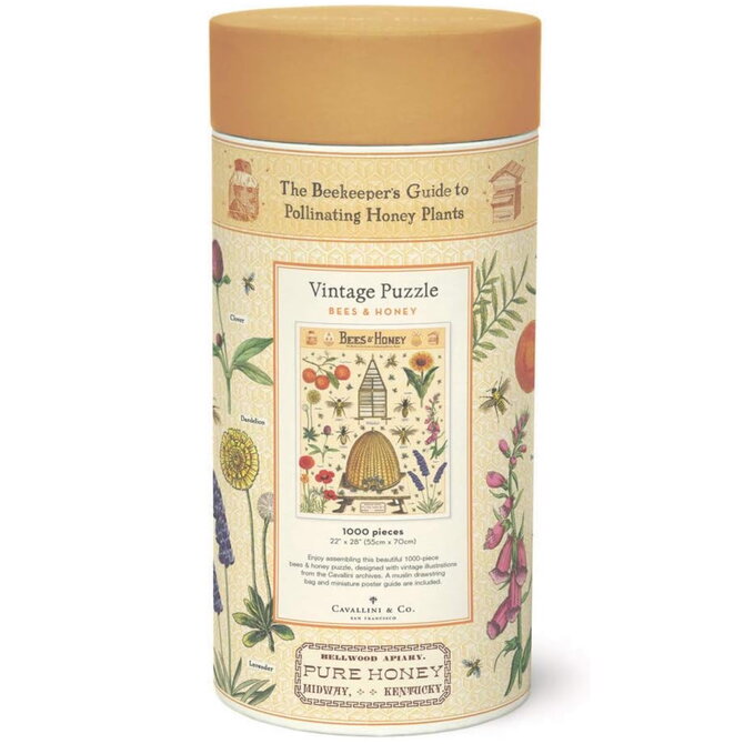 Cavallini Papers/co Inc *Puzzle - Bees and Honey
