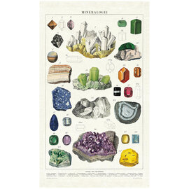 Cavallini Papers/co Inc *Tea Towel - Mineralogy