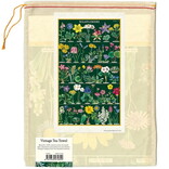 Cavallini Papers/co Inc Tea Towel - Wildflowers 2