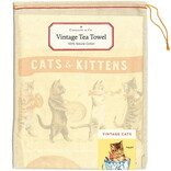 Cavallini Papers/co Inc Tea Towel - Vintage Cats