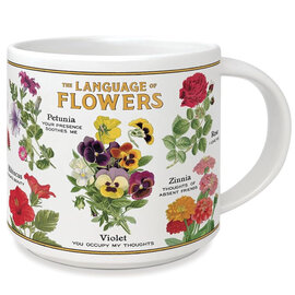 Cavallini Papers/co Inc Mug - Language of Flowers 14oz