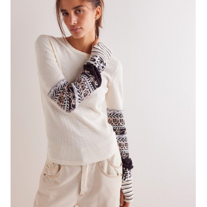 FREE PEOPLE Top - All In Cuff