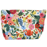 Dana Herbert Accessories *BAG-LG MAKEUP CRM/PNK FLORAL