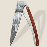 DEEJO KNIFE-CORAL WD/STARS & STRIPES
