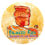 HOLLY SAGE ART Magnet - Garden of the Gods Balanced Rock