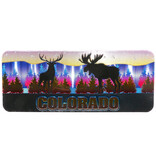 Mountain Sights Magnet - Elk/Moose Foil Colorado