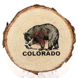 SPARE CHANGE MAGNETS Magnet - Wood Bear