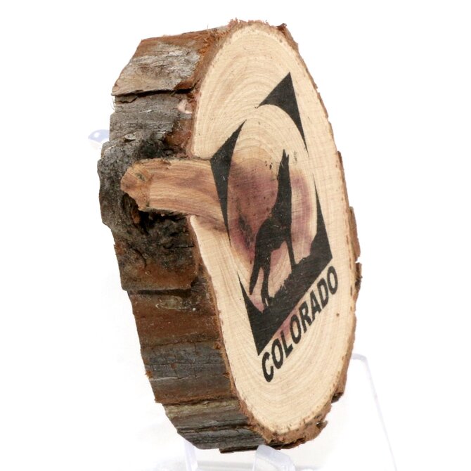 SPARE CHANGE MAGNETS Magnet - Wood Howling Wolf