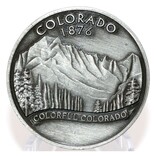 DUTCH AMERICAN IMPORT CO. Magnet - Colorado Round Metal