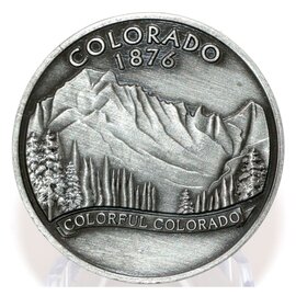 DUTCH AMERICAN IMPORT CO. Magnet - Colorado Round Metal