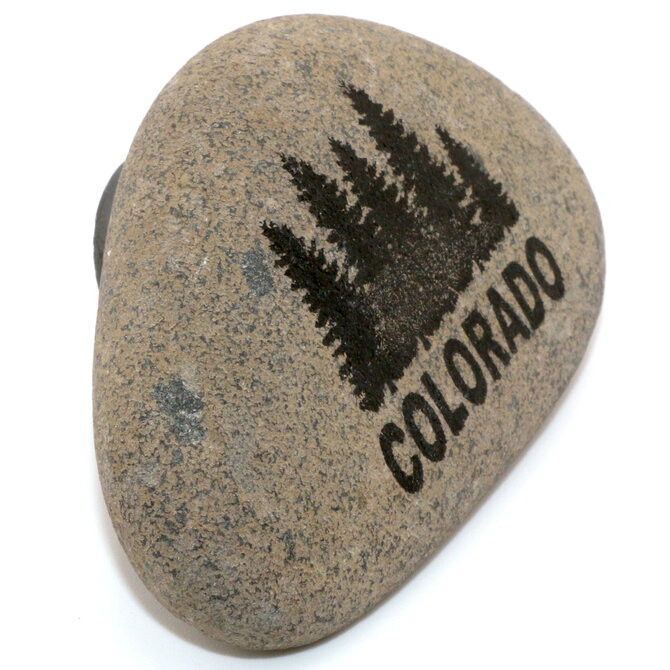 SPARE CHANGE MAGNETS Magnet - Round Rock Pine Trees