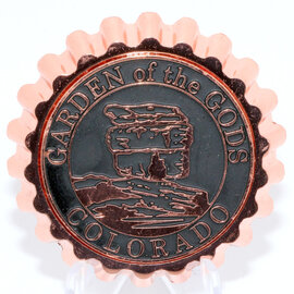 Monterey Magnet/Bottle Opener - Balanced Rock Garden of the Gods Colorado