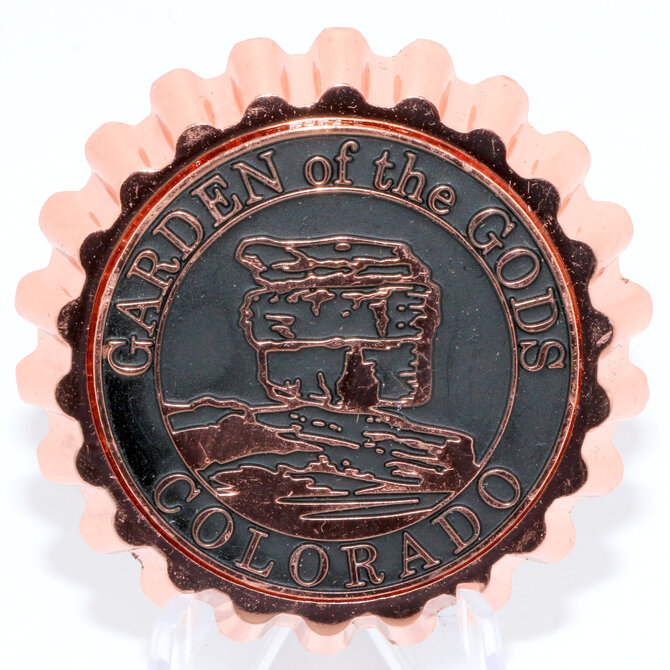 Monterey Magnet/Bottle Opener - Balanced Rock Garden of the Gods Colorado