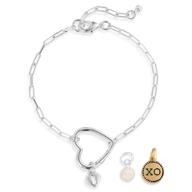 Demdaco/misc Product Jewelry - Bracelet - Love Silver Set