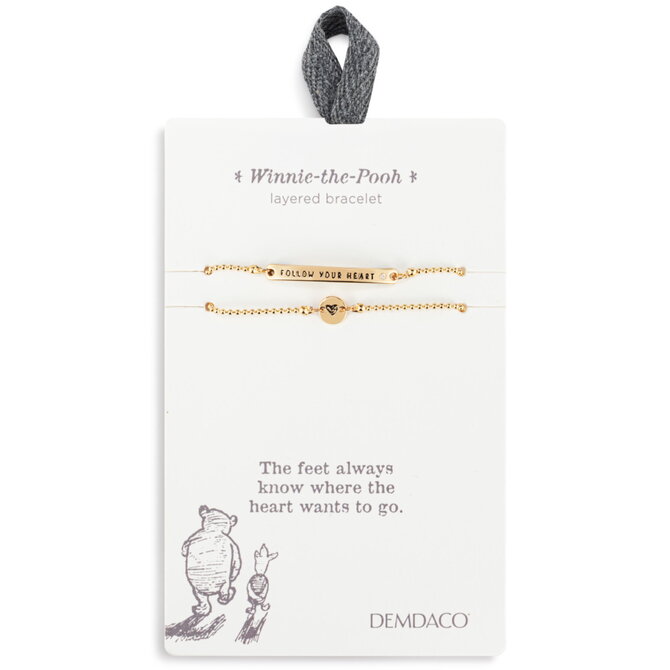 Demdaco/misc Product Jewelry - Bracelet - WP Follow Your Heart Layered