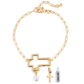 Demdaco/misc Product Jewelry - Bracelet - Faith Gold Set
