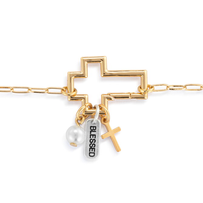Demdaco/misc Product Jewelry - Bracelet - Faith Gold Set
