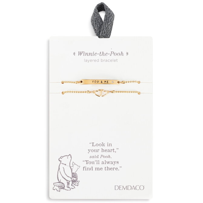 Demdaco/misc Product Jewelry - Bracelet - WP You & Me Layered