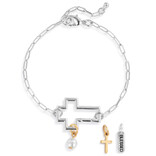 Demdaco/misc Product Jewelry - Bracelet - Faith Silver Set