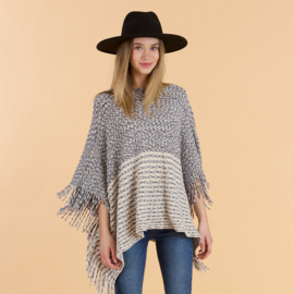 HADLEY WREN Poncho - Amber