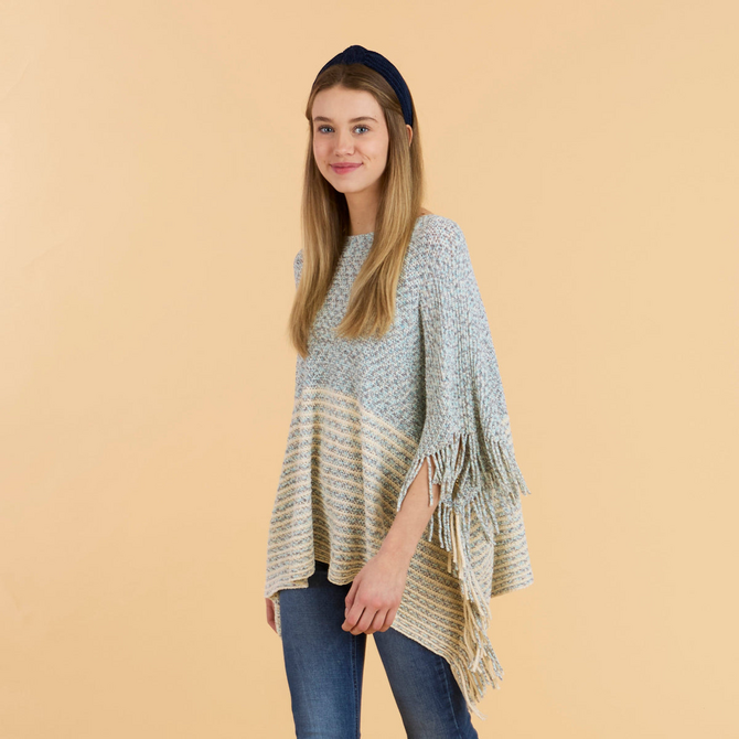 HADLEY WREN Poncho - Amber