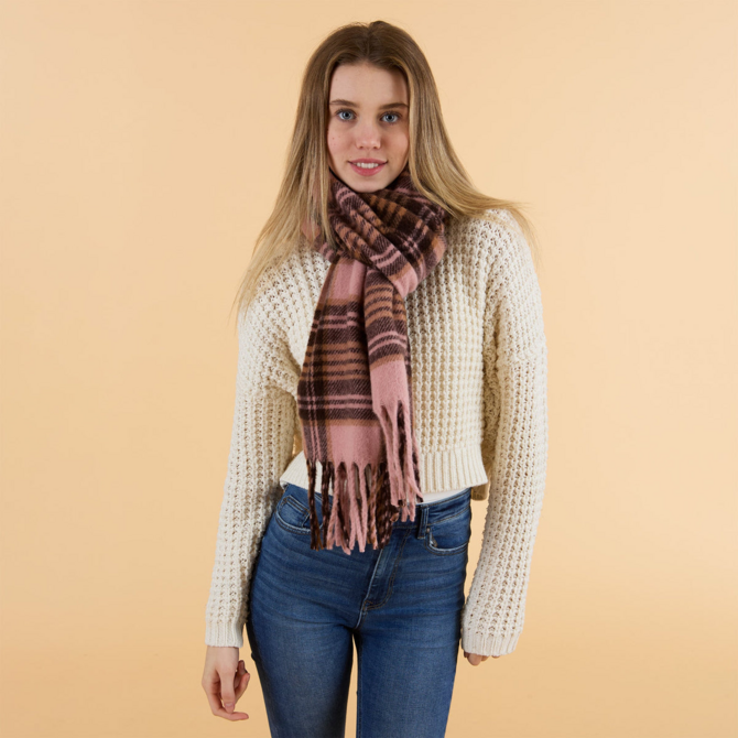 HADLEY WREN Scarf - Autumn Plaid