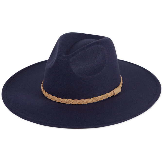 HADLEY WREN Hat - Stella Wide Brim Fedora