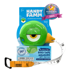 HANDY FAMM MEASURE TAPE-YAYA BIRD GREEN