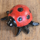 Homart Ladybug - Cast Iron Red
