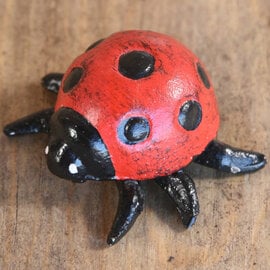 Homart Ladybug - Cast Iron Red