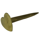Homart Heart Nail - Brass