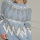 RAISONNEL Sweater - Alpine Diamond Jacquard