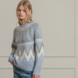 RAISONNEL Sweater - Alpine Diamond Jacquard
