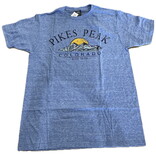 Prairie Mtn Screening Distressed Pikes Peak Colorado T-Shirt