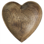 Home Art TRAY-HEART WOOD