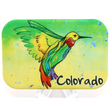 HOLLY SAGE ART Magnet - Nectar Collector Hummer Colorado