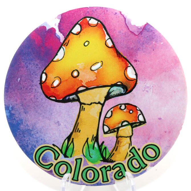 HOLLY SAGE ART Magnet - Mushroom Mama Colorado