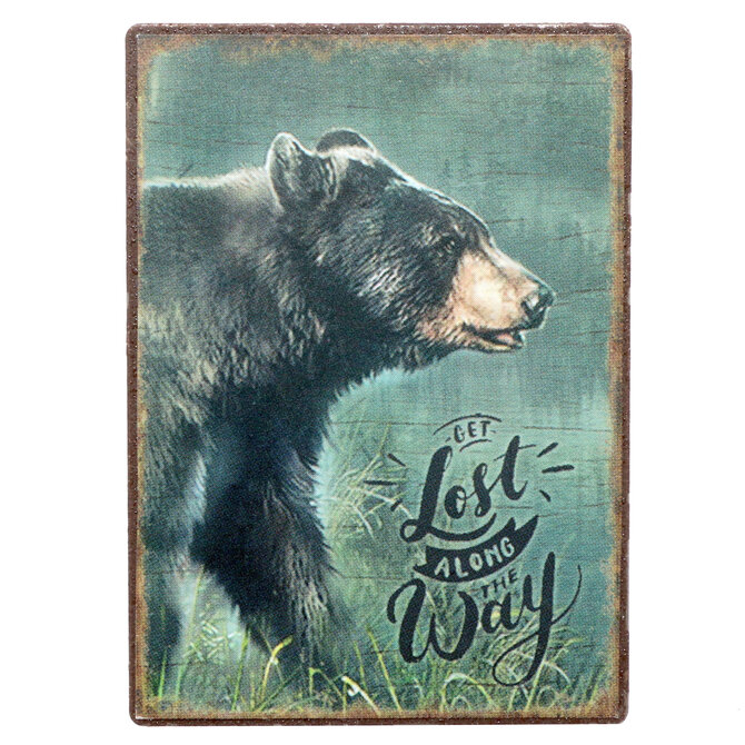 KC GIFTS Magnet - Bear/Lost Along the Way