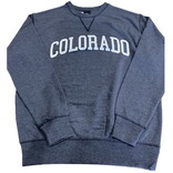Prairie Mtn Screening Colorado Applique Crew Neck Sweatshirt