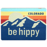 LEGACY Magnet - Be Hippy Mountain Colorado Wooden