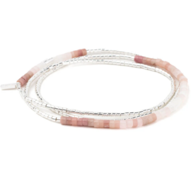 Scout Curated Wears Bracelet - Ombre Wrap Sunrise/Silver