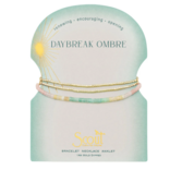 Scout Curated Wears Bracelet - Ombre Wrap Daybreak/Gold