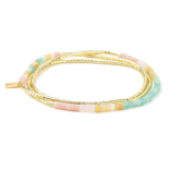 Scout Curated Wears Bracelet - Ombre Wrap Daybreak/Gold