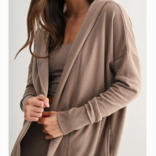 mono b Cardigan - Longline Hoodie