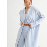 mono b Cardigan - Longline Hoodie