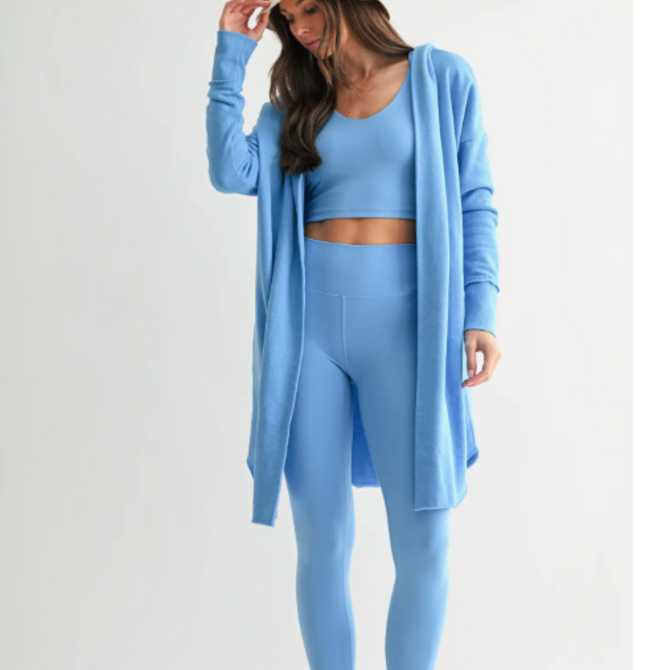 mono b Cardigan - Longline Hoodie