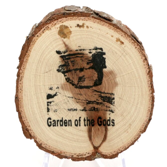 SPARE CHANGE MAGNETS Magnet - Wood Balanced Rock