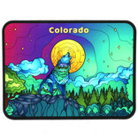 ALASKA WILD AND FREE Magnet - Wolf Howling at Moon Colorado